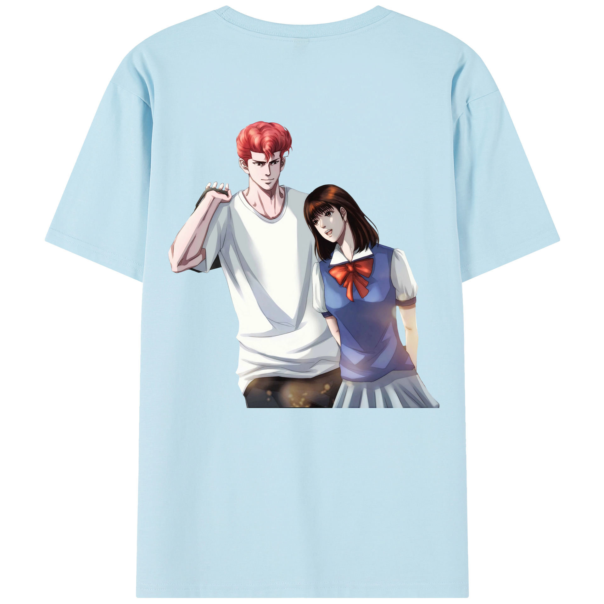 SLAM DUNK／スラムダンク 綿100％半袖Tシャツ（背面プリント）